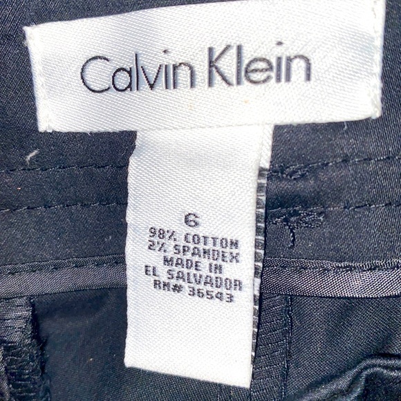 Calvin Klein black barely boot cut size 6 - Picture 3 of 8